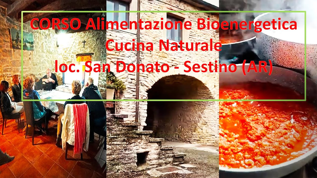 💚​Appennino Toscana Corso Alimentazione Bionergetica/Cucina Naturale 😍​Marco prepara Penne al Ragù