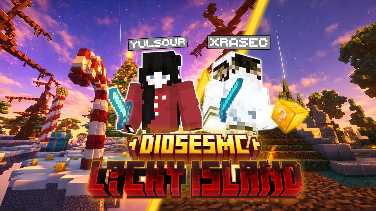 👑 Entre el CAOS y la GLORIA | ! Lucky Islands con INVITADA Especial ! | DiosesMC