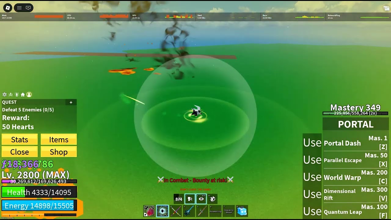 Finally got 4.5m #roblox #bloxfruits #bountyhunter