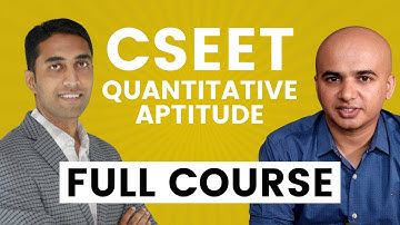 CSEET Quantitative Aptitude Full Course FREE | Vishwas Krishna | CS Alok