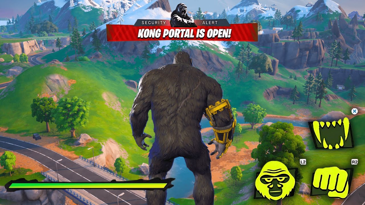 *GODZILLA VS KONG* ALL MYTHIC GUNS IN FORTNITE (NEW! Chapter 6 Season 1)