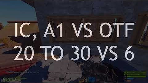 MERGE RAID DEFENSE 30 VS 6 | OTF VS A1 & IC | ATLAS RUST