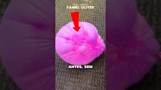 E Se VOCÊ Colocar O BALÃO No NITROGÊNIO LÍQUIDO? (créditos: knollaj/IG) #trendingshorts