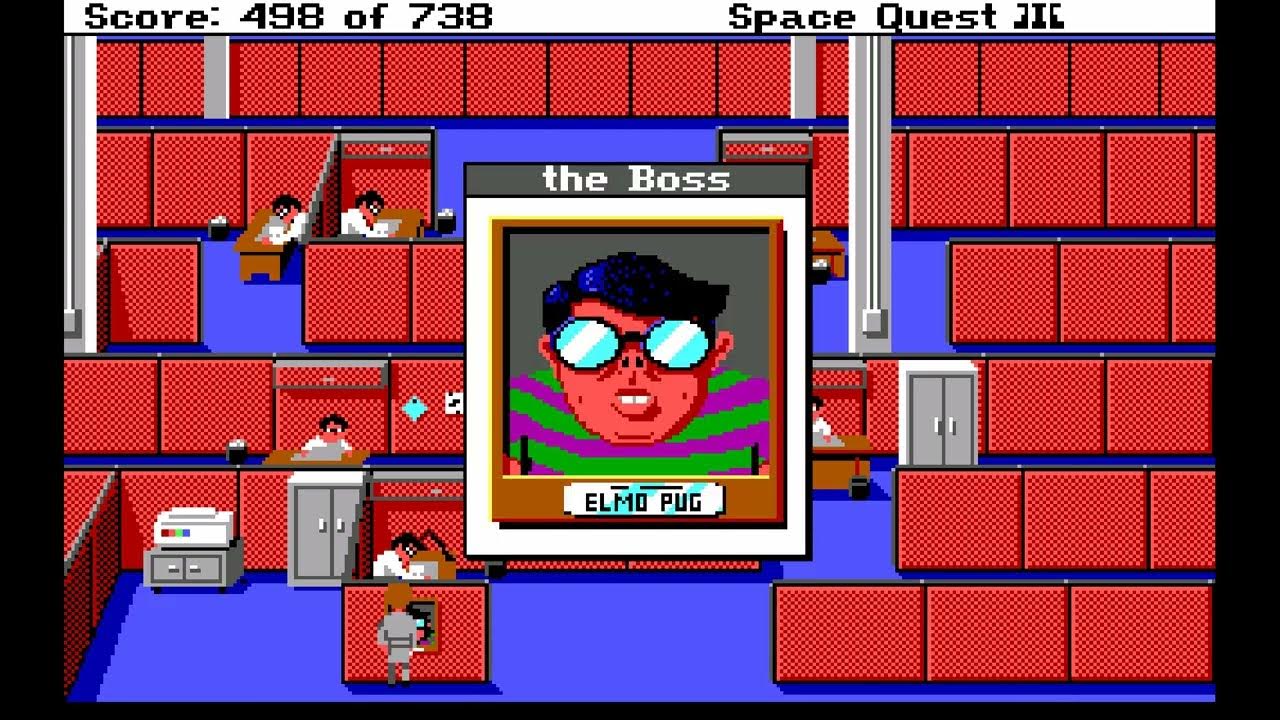 Quest 3 экран. Space Quest игра. Space Quest III the Pirates of Pestulon. Игра 33. Space Quest игра СЛИЗНЯК.