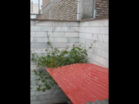 تگرگ وحشتناک در مرند