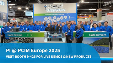 Come See Us at PCIM Europe 2025: Hall 9, Stand 426