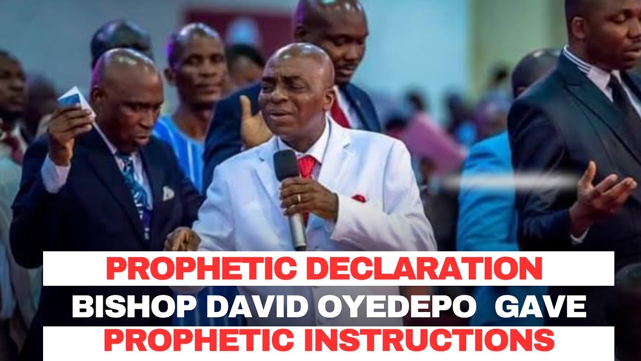 Bishop David Oyedepo Prophetic declaration for this week - YouTube