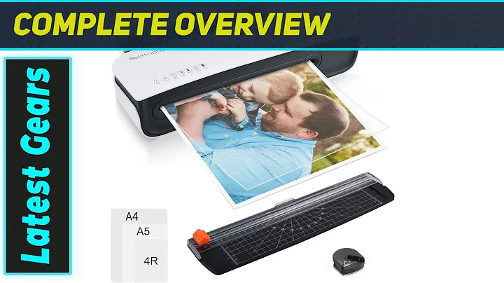 A4 Laminator Machine: The Best 4-in-1 Thermal Laminator for All Your Needs!