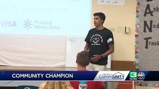 Project CommUNITY: El Dorado Hills teen creates financial literacy program for youth