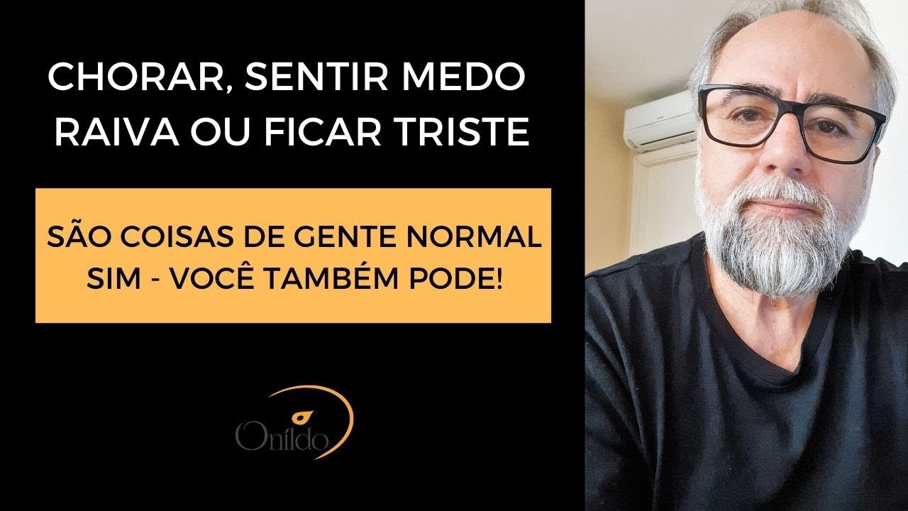 Ficarmos tristes é normal