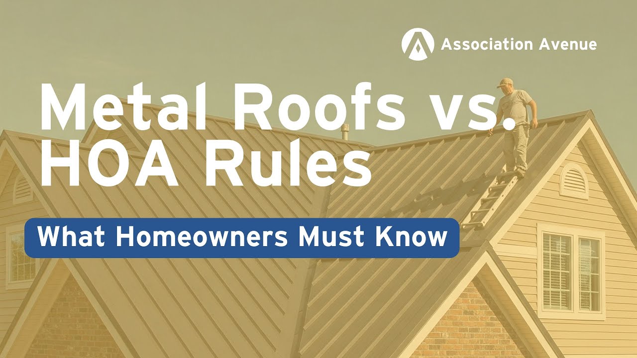 Why HOAs Can’t Ban Metal Roofs Anymore