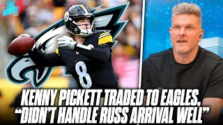 Steelers Trade Kenny Pickett To Eagles, Going All In With Russell Wilson?! | Pat McAfee Reacts image