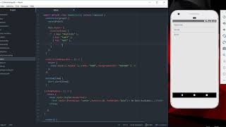 React Native Show Message For Empty FlatList