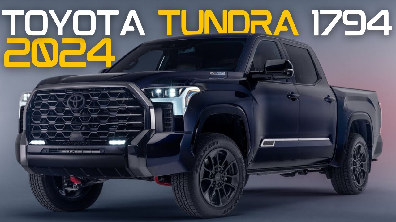 2024 Toyota Tundra 1794 Limited Edition Has Lots of Leather and a Lift ...