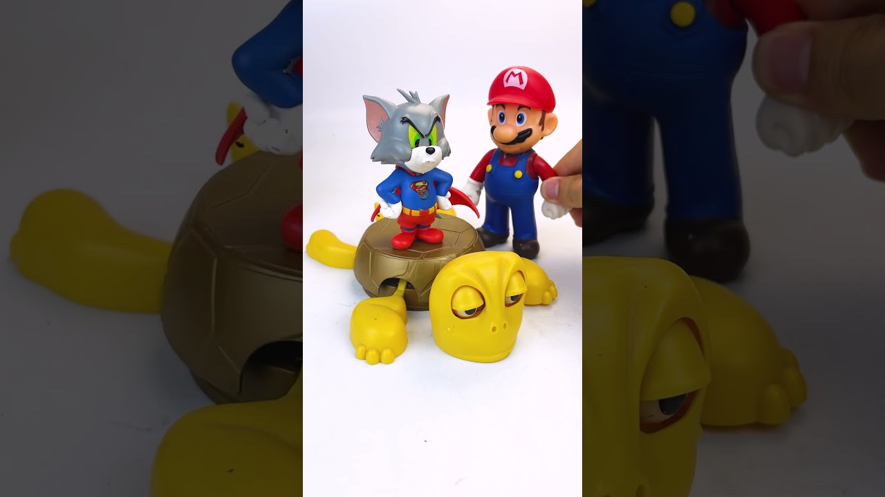 Satisfying Unboxing Super Mario Bros - Tom and Jerry toy fun Videos