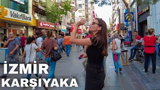 Izmir Walking Tour: Karşıyaka Tour in September | Turkey Travel 2022 | 4K UHD 60fps