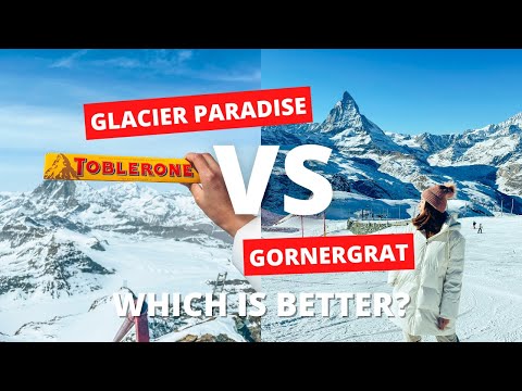 Gornergrat VS Matterhorn Glacier Paradise: WHICH IS BETTER? Top mountain excursions in Zermatt!