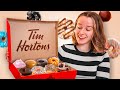 Je teste tous les beignes de chez tim hortons