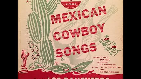 Mexican Cowboy Songs - Los Rancheros 40's Full 10" LP