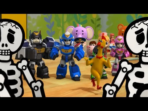 Игрушечный полицейский 🤖 Страшный легион скелетов (44 серия) 🤖 Мультфильм для детей