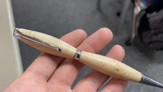 Pen Making Series: Part 14 - Birdseye Maple