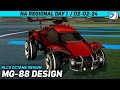 Most used mg88 design in rlcs history  rocket league