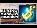 Grubby | WC3 FFA | Buying Mass Tier 8 Summons!