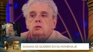 Homenaje a Antonio Gasalla: emoción y lágrimas de Susana y Polino - Martín Fierro 2023