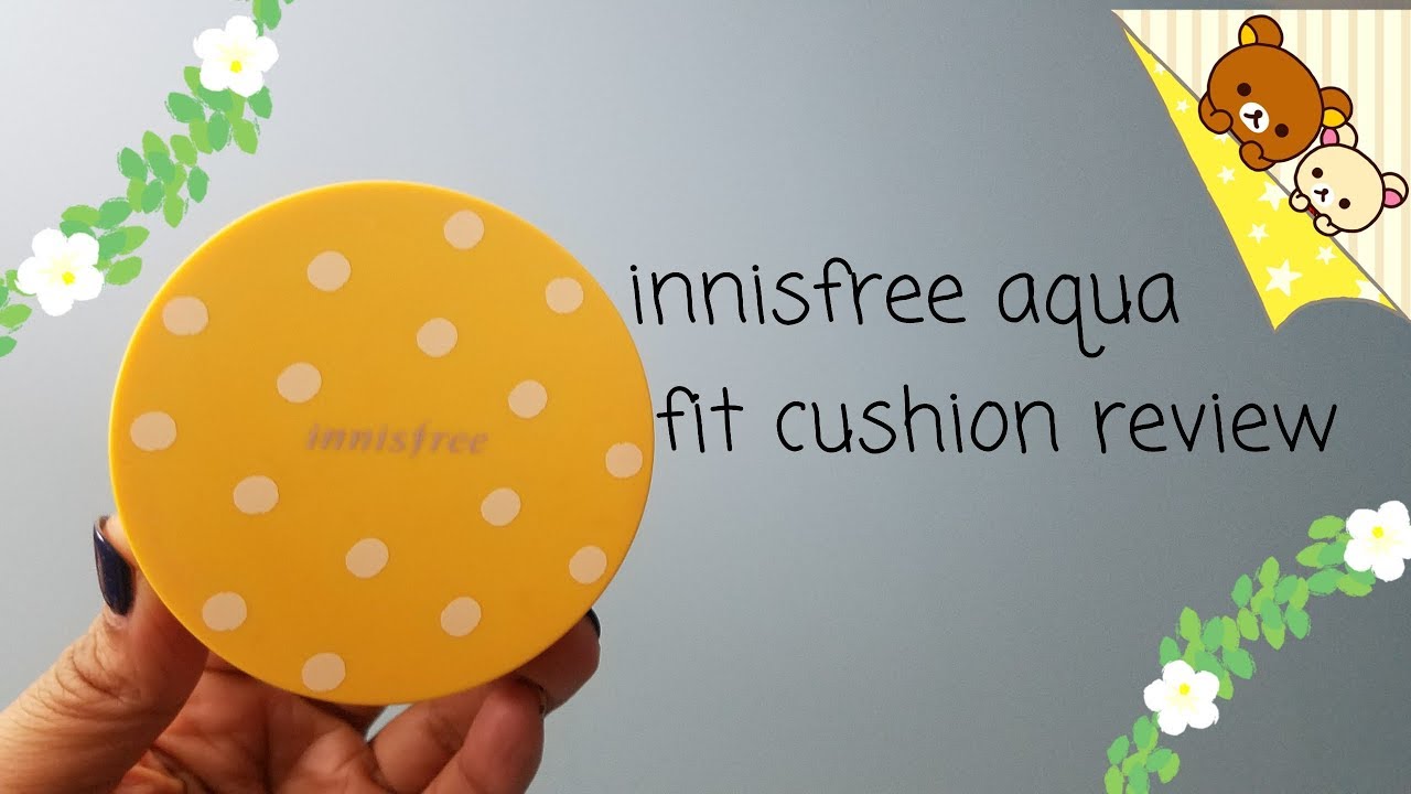 Innisfree aqua fit cushion unboxing YouTube