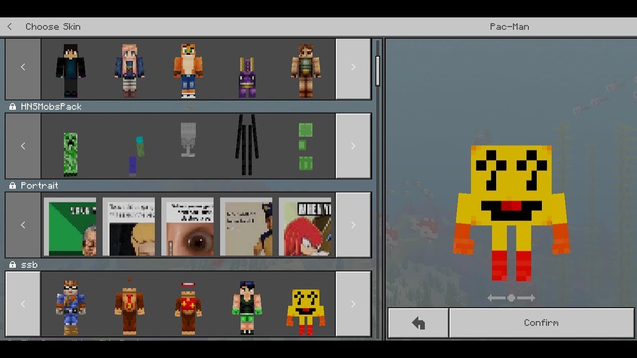 Minecraft PE Skins - Bedrock Edition