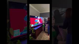 Samsung 65 Qn65Qn95B Peeling The Film 4K Hdr Tv