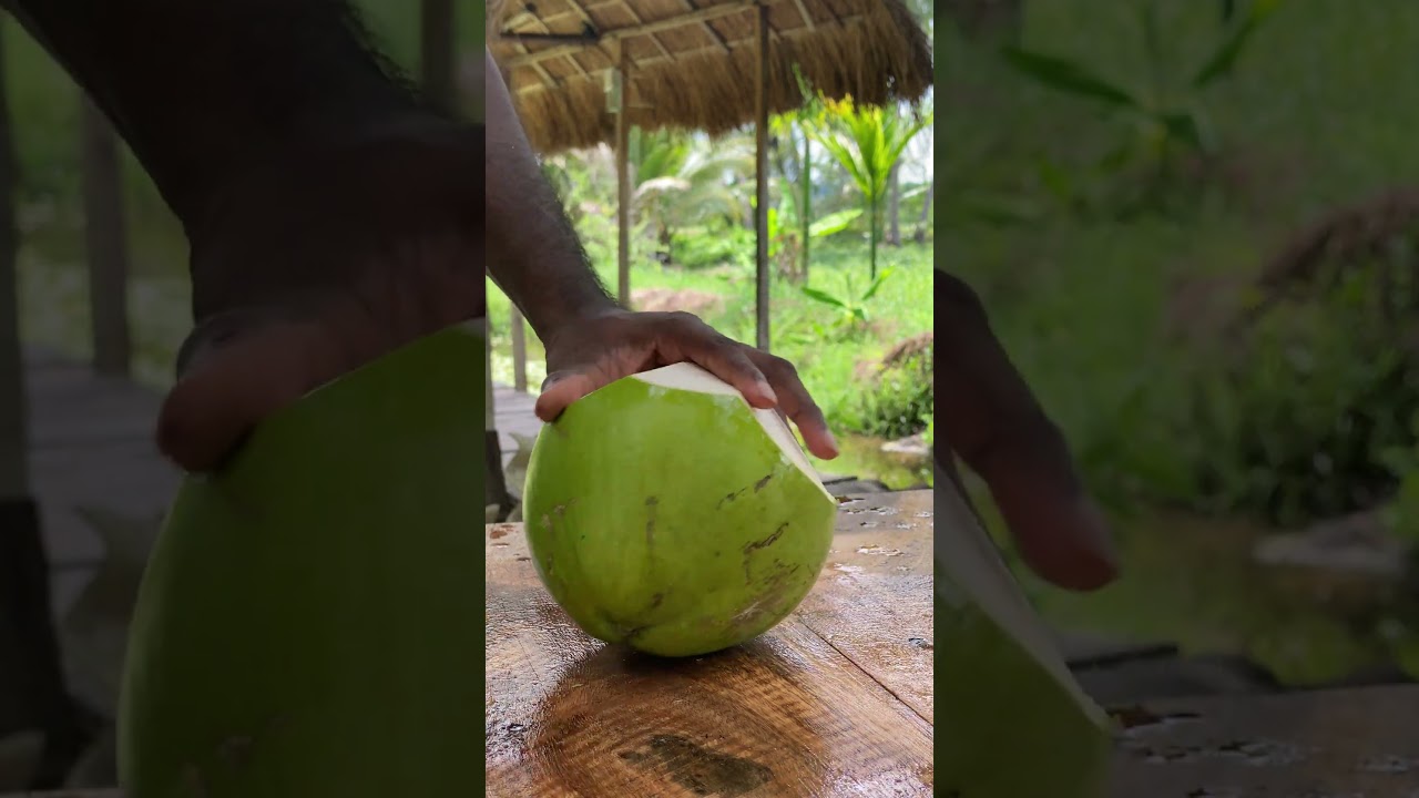 How to Master Fresh Coconut Peeling Like a Pro