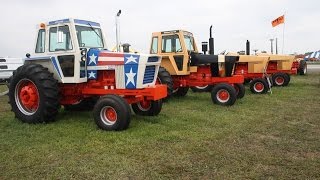 J.I. Case Tractor Exhibit at the 2015 Half Century of Progress