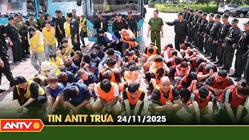 Tin tức an ninh trật tự nóng, thời sự Việt Nam mới nhất 24h trưa ngày 24/11 | ANTV