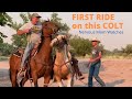 BREAKING A HORSE  | FIRST RIDE EVER