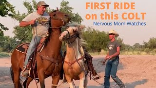 BREAKING A HORSE  | FIRST RIDE EVER
