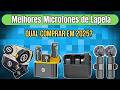 TOP 4 MELHORES MICROFONES de LAPELA em 2025| Áudio Cristalino, Alcance Surpreendente [guia completo]