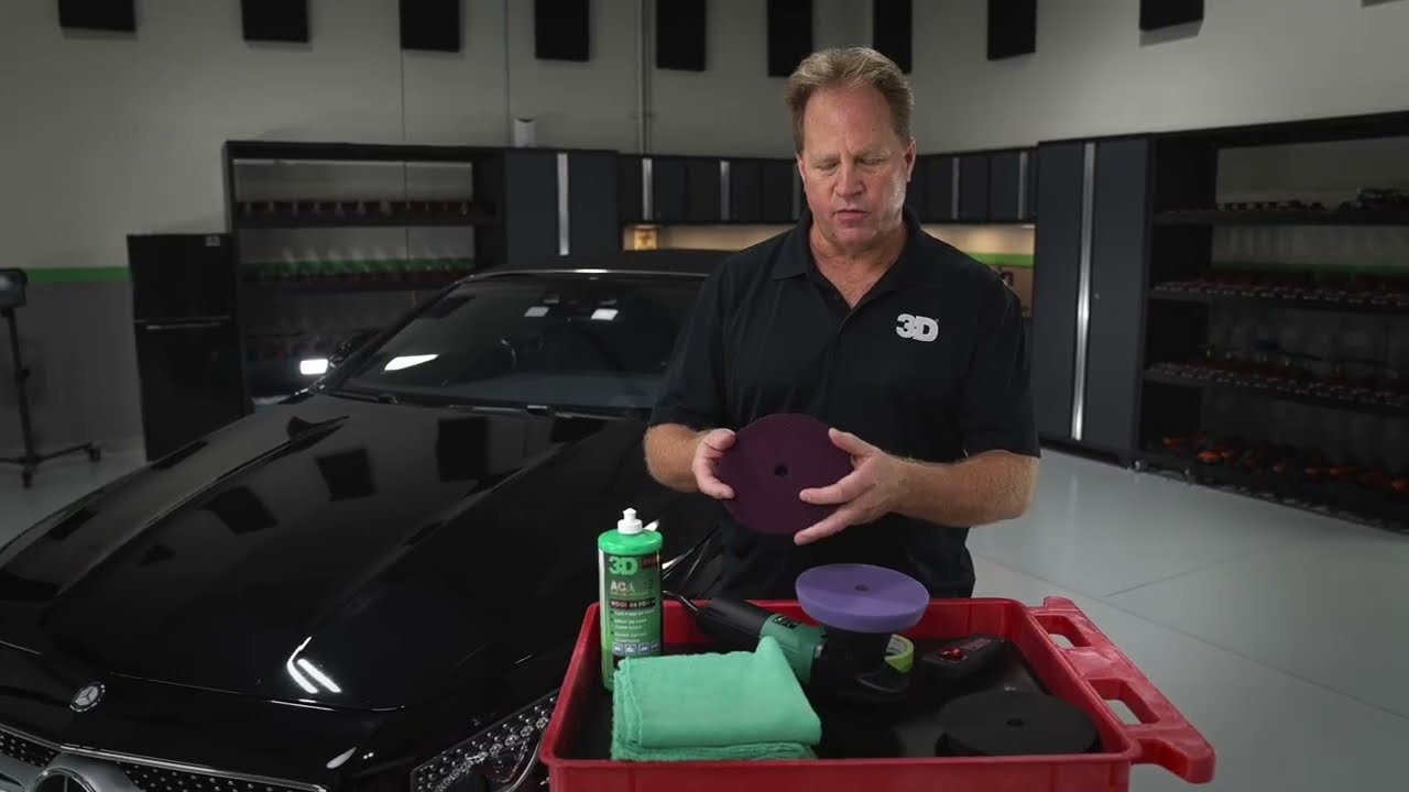 How to remove swirls and scratches in hard car paint - 3D 510 Compound | Melton Paint