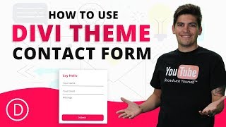 How To Use The Divi Theme Contact Form  Divi Theme Tutorial