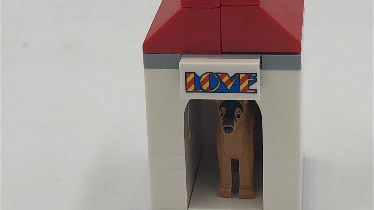 Lego dog house tutorial￼