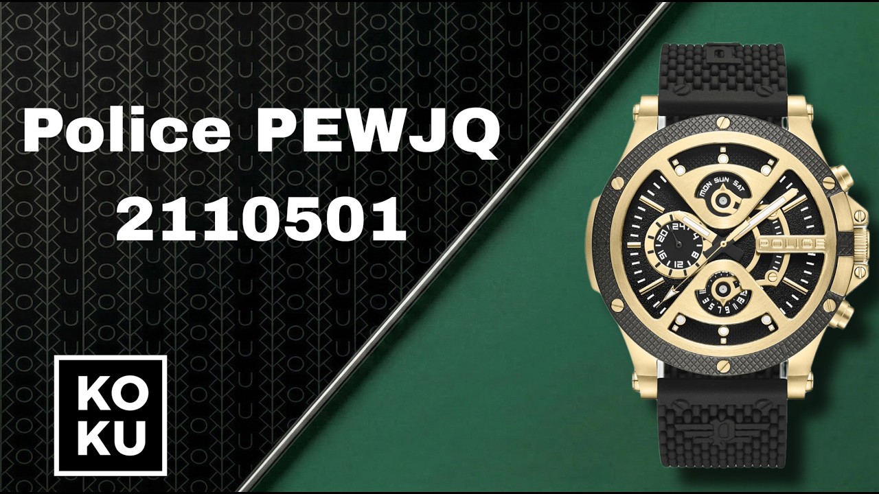 POLICE PWJQ2110501 | KOKU - YouTube