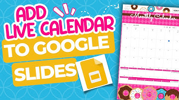 🤯😱Embed your LIVE Calendar to Your Google Slides Presentations (and Smart Class Websites!)