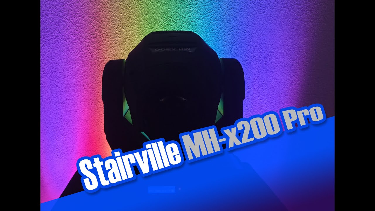 Stairville MH-x200 Pro | Moving Head Review | LightDrummer