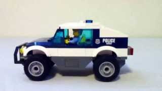 Animated Build - Lego City High Speed Chase Set #60007