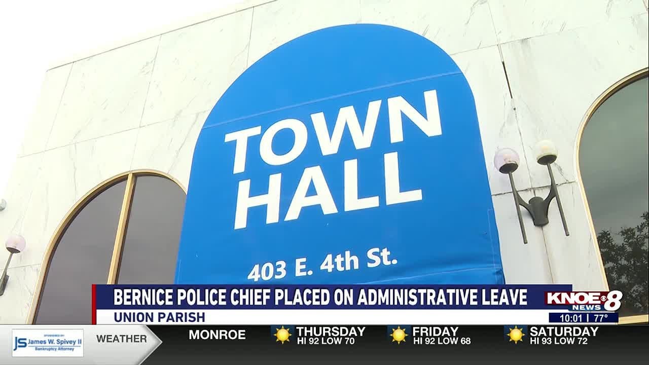 Bernice Interim Police Chief placed on administrative leave - YouTube