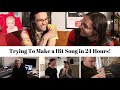 Trying To Make a Hit Song in 24 Hours! - Garrett Watts I Our Reaction! // Twin World