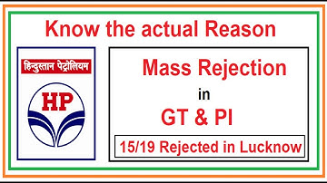 Reason Behind the Mass Rejection in HPCL GT & PT | How to Prevent HPCL GT & PT Rejection