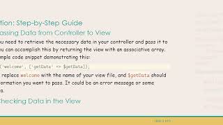 How to Activate Modal from Controller Passing Data to View in Laravel