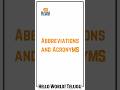 Abbreviations vs Acronyms in HTML 🤔 Learn abbr Tag Basics in Telugu | Web Dev Shorts 🚀 Part 1