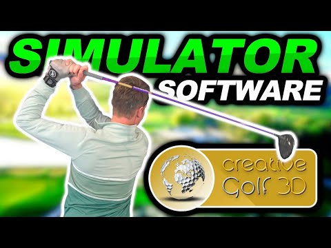 Die beste GOLF SIMULATOR Software!!! - CREATIVE GOLF 3D (+Flightscope Tournament)